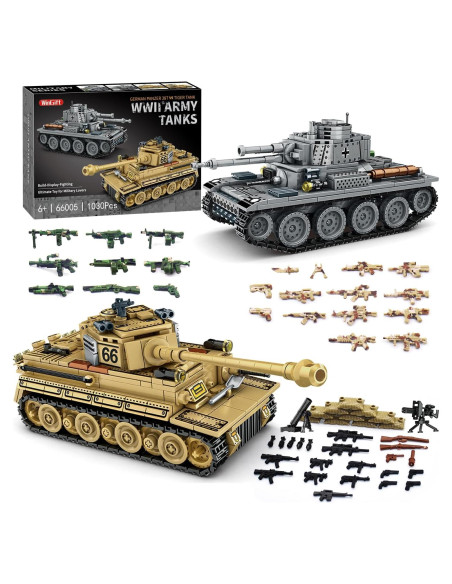 Juguete de Construcción Tanques WWII Shuangyi 1030 Piezas