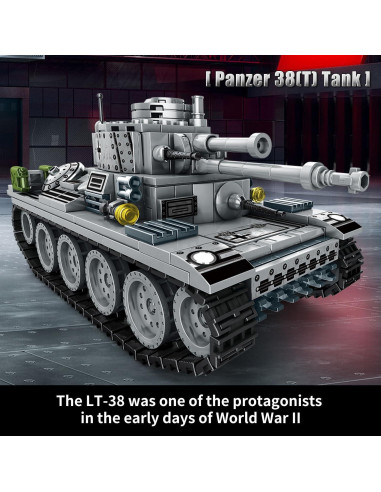 Juguete de Construcción Tanques WWII Shuangyi 1030 Piezas