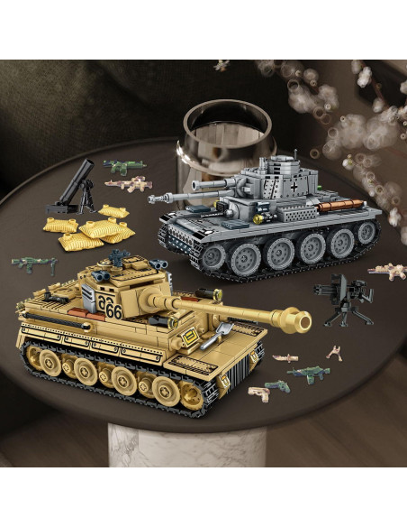 Juguete de Construcción Tanques WWII Shuangyi 1030 Piezas