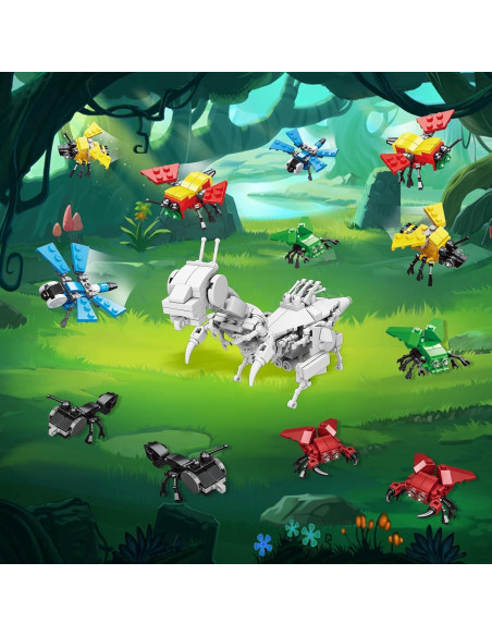 Juego de Bloques de Construcción Insectos 6 en 1 LEBOCADO