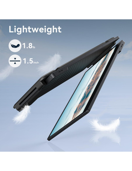 Extensor de Monitor Doble 14'' FHD 1080P APILDELLA USB-C HDMI