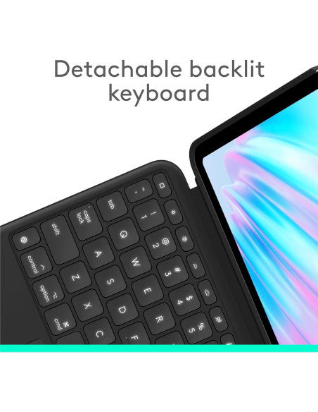 Funda con Teclado Logitech Combo Touch para iPad Air 11"