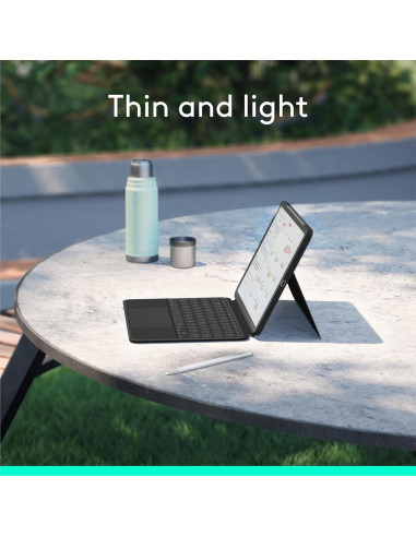 Funda con Teclado Logitech Combo Touch para iPad Air 11"