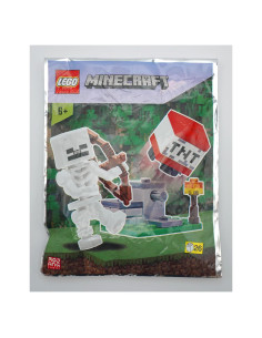 LEGO Minecraft Esqueleto con Lanzador de TNT 1 pc