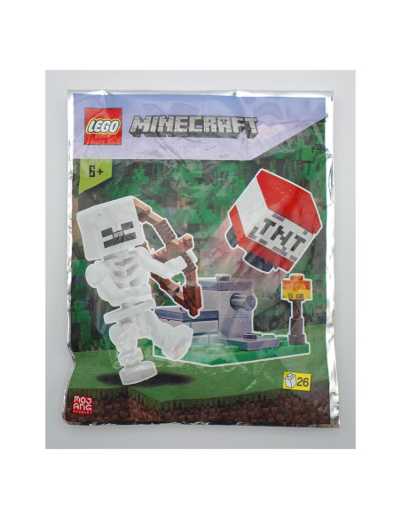 LEGO Minecraft Esqueleto con Lanzador de TNT 1 pc