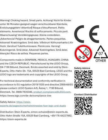 LEGO Minecraft Esqueleto con Lanzador de TNT 1 pc