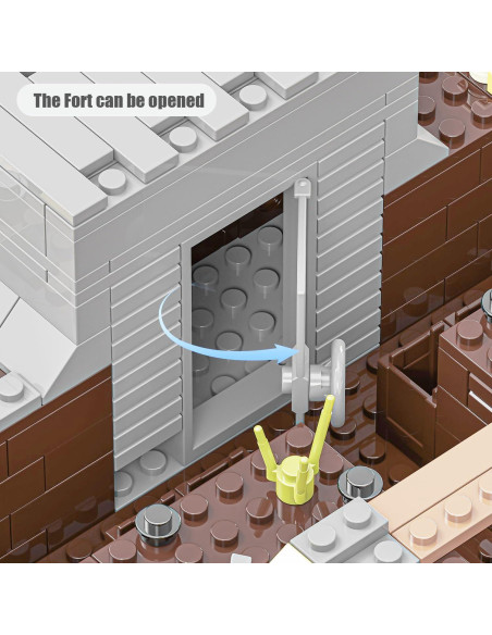 Conjunto de Construcción Militar Lovlaugh 1350 Piezas