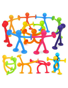 Juguetes de Succión OleOletOy - 42 Piezas Sensoriales para Niños