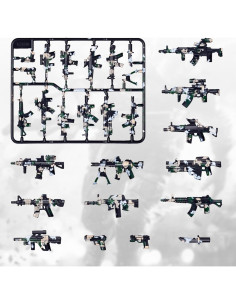 51 Piezas Soldados Juguete MaozyHomie Camuflaje Militar 2