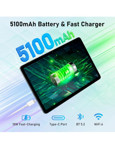 Tableta Android Blackview Tab 60 WiFi 10.1" 12GB RAM 128GB