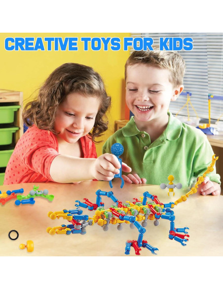 Juguete de Construcción STEM Afomida 125 Piezas para Niños