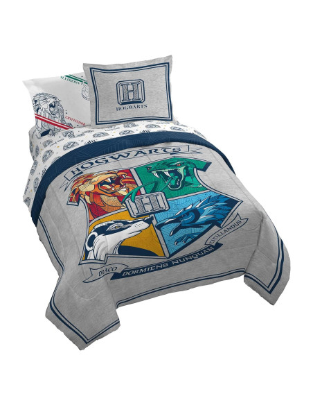 Juego de Cama Queen Harry Potter 7 Piezas Microfibra