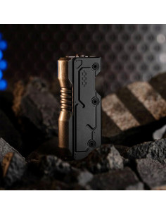 Deslizador Fidget Alma de Máquina HIDEDC - Alivio Estrés Metal 2