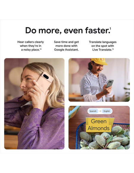 Google Pixel 8 - Teléfono Android 5G 128 GB Rosa