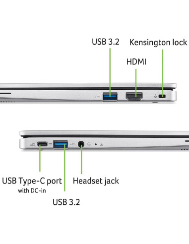 Acer Chromebook 311 CB311-12H-C5Y7 11.6" Intel N100 4GB 64GB