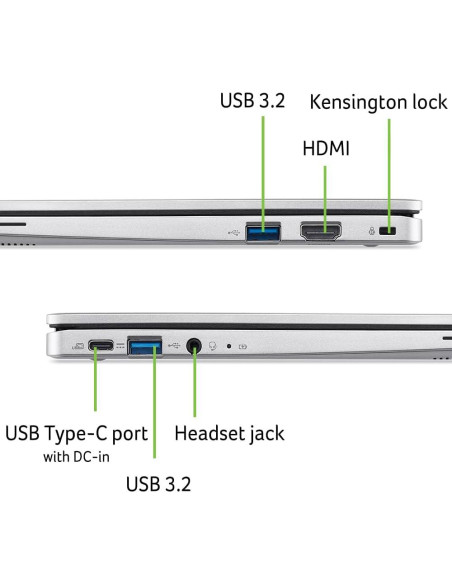 Acer Chromebook 311 CB311-12H-C5Y7 11.6" Intel N100 4GB 64GB