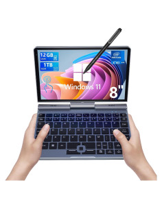 Mini Laptop KOOSMILE P8 8" Táctil 12GB RAM 1TB SSD