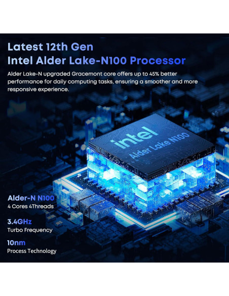 Laptop CHUWI GemiBook Plus 15.6" 16GB 512GB SSD Windows 11