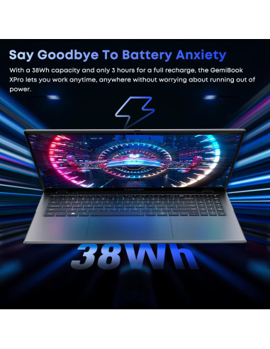 Laptop CHUWI GemiBook Plus 15.6" 16GB 512GB SSD Windows 11