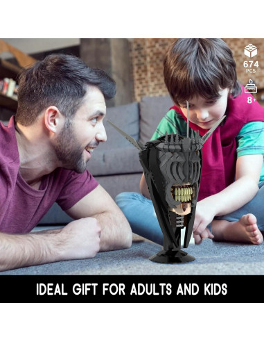 Lord Boca de Sauron Juguete de Construcción 674 Piezas