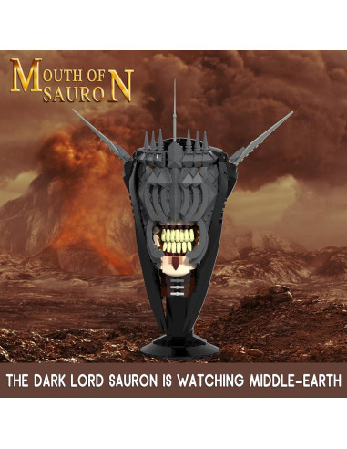 Lord Boca de Sauron Juguete de Construcción 674 Piezas