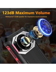 Smartphone Resistente FOSSiBOT F101P 7GB 64GB 10600mAh 2