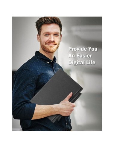 Teclado Inalámbrico MoKo para Microsoft Surface Pro Gris