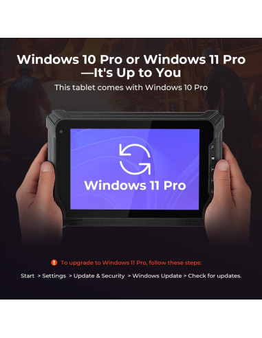Tableta Resistente MUNBYN IRT06 8" Windows 11 Pro 8GB 128GB