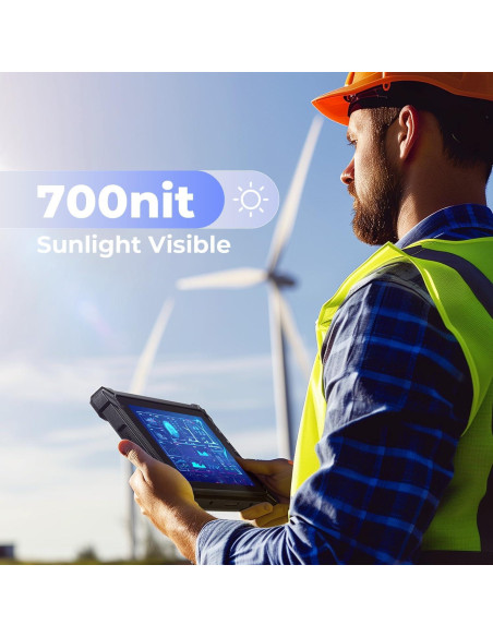 Tableta Resistente MUNBYN IRT06 8" Windows 11 Pro 8GB 128GB
