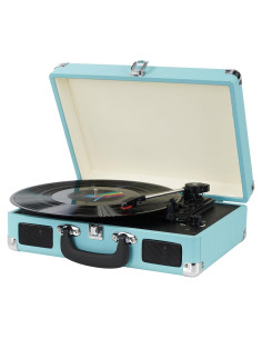 Reproductor de Vinilo Kedok M402-A 3 Velocidades Azul