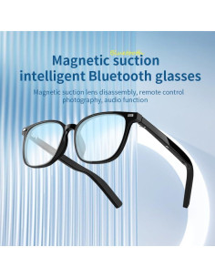 Gafas de Audio Bluetooth HUOSUC G05-T3 Anti Luz Azul 2