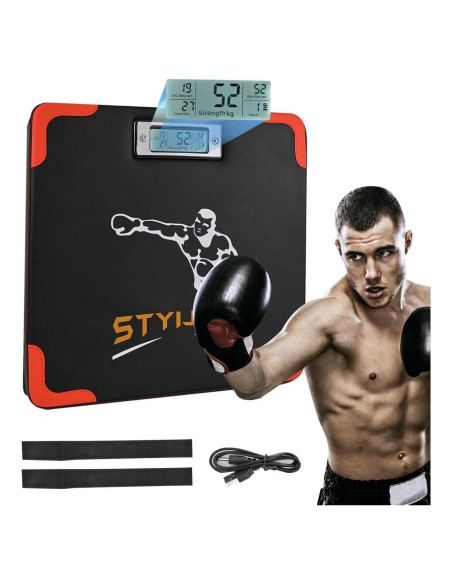 Almohadilla de Boxeo STYIJIFU 40,64 cm con Pantalla LED