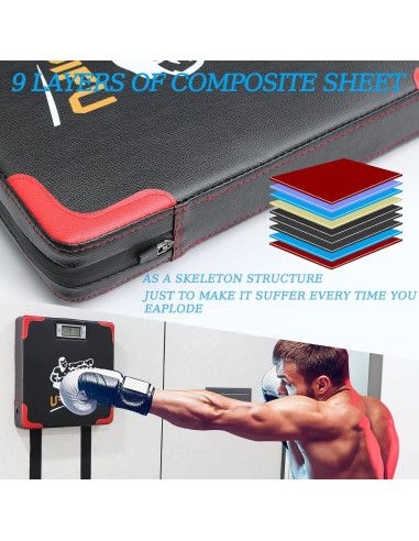 Almohadilla de Boxeo STYIJIFU 40,64 cm con Pantalla LED