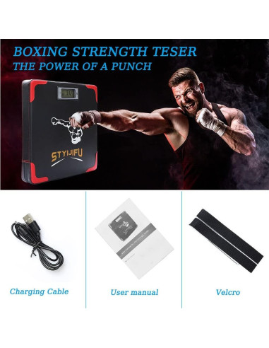 Almohadilla de Boxeo STYIJIFU 40,64 cm con Pantalla LED
