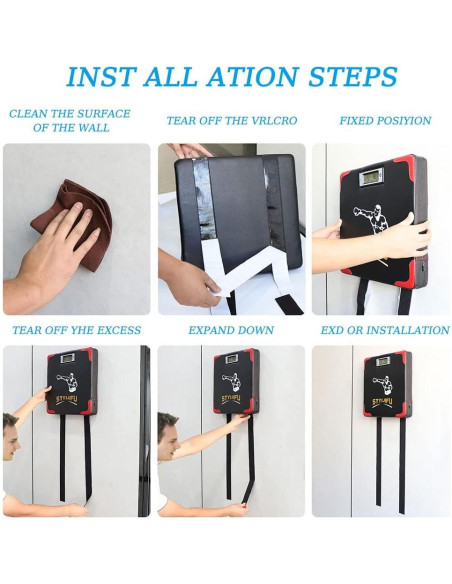 Almohadilla de Boxeo STYIJIFU 40,64 cm con Pantalla LED