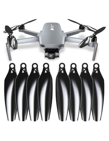 Hélices Master Airscrew Stealth para Hubsan Zino Mini Pro - Negro