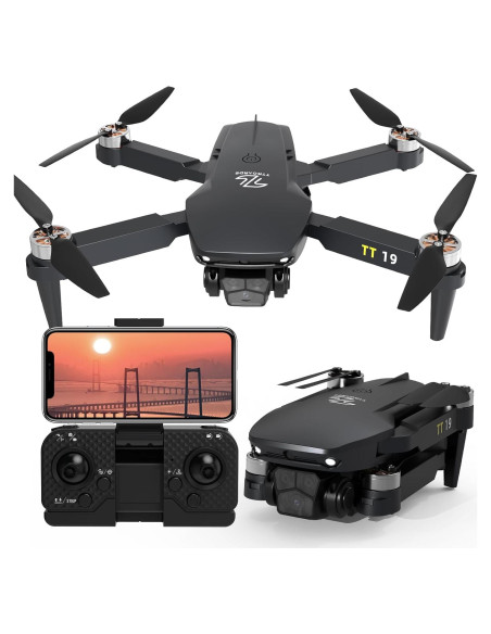 Dron TTROARDS TT19 con cámara HD 1080P y plegable