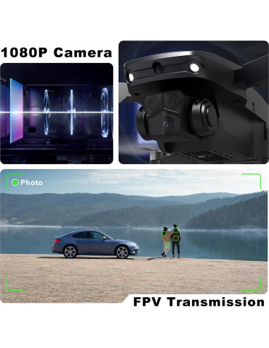 Dron TTROARDS TT19 con cámara HD 1080P y plegable