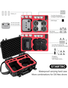 Funda Dura Impermeable STARTRC para DJI Neo Fly More Combo 2