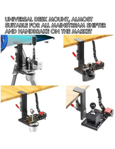 Soporte de escritorio JUYEER para palanca de cambios y freno 2