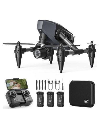 Drone WeFone WF10 Mini FPV 1080P con 3 baterías