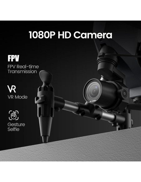 Drone WeFone WF10 Mini FPV 1080P con 3 baterías