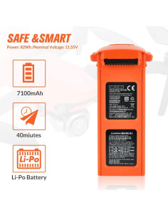 Batería Autel Robotics EVO II 7100 mAh 11.55V Naranja 2