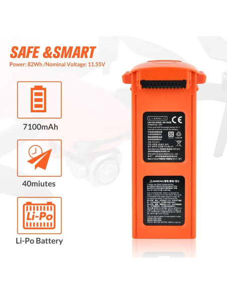 Batería Autel Robotics EVO II 7100 mAh 11.55V Naranja
