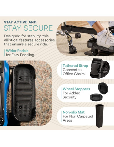 Máquina Elíptica LifePro LP-FLXST para Escritorio - Ejercitador