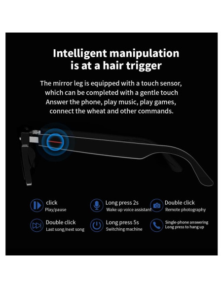 Gafas Inteligentes IVY TWS con Audio y Lentes Polarizadas