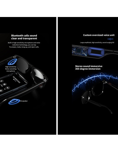 Gafas Inteligentes IVY TWS con Audio y Lentes Polarizadas