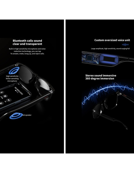 Gafas Inteligentes IVY TWS con Audio y Lentes Polarizadas