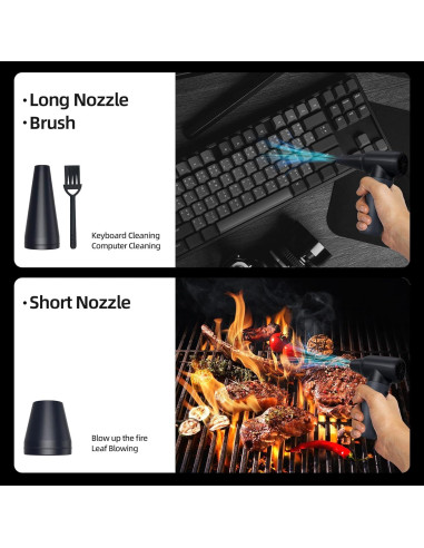 Soplador de Aire Comprimido Dolequ WK-CFJ01 3 Velocidades