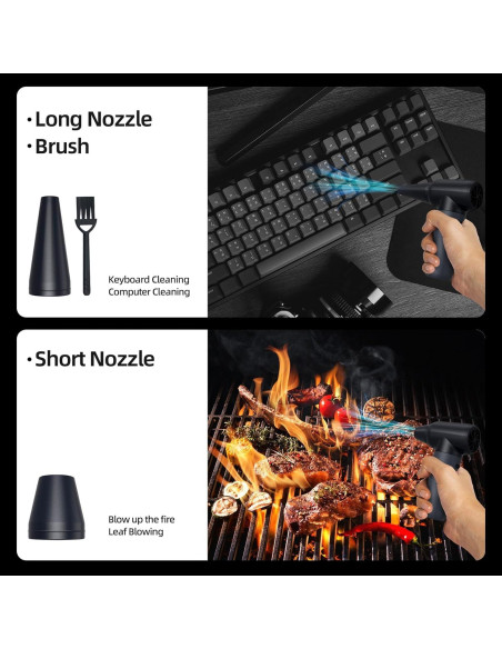 Soplador de Aire Comprimido Dolequ WK-CFJ01 3 Velocidades